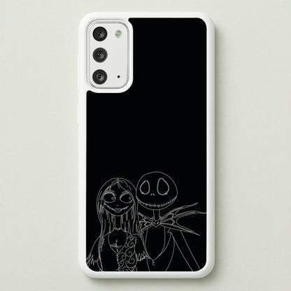 Jack And Sally - TNBC  - Halloween Phone Case for Galaxy Note 20