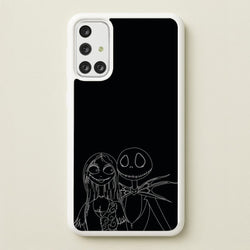 Jack And Sally - TNBC  - Halloween Phone Case for Galaxy A71