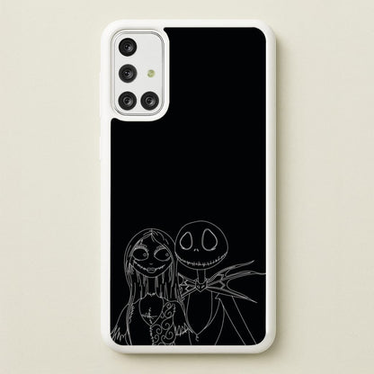 Jack And Sally - TNBC  - Halloween Phone Case for Galaxy A71