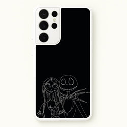 Jack And Sally - TNBC  - Halloween Phone Case for Galaxy S21 Ultra