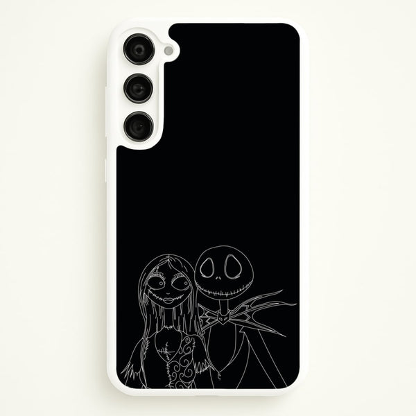 Jack And Sally - TNBC  - Halloween Phone Case for Galaxy S23