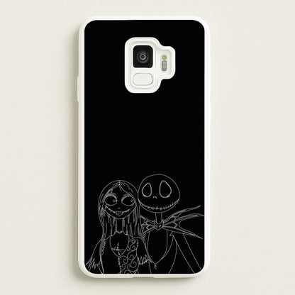 Jack And Sally - TNBC  - Halloween Phone Case for Galaxy S9