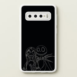 Jack And Sally - TNBC  - Halloween Phone Case for Galaxy S10 Plus