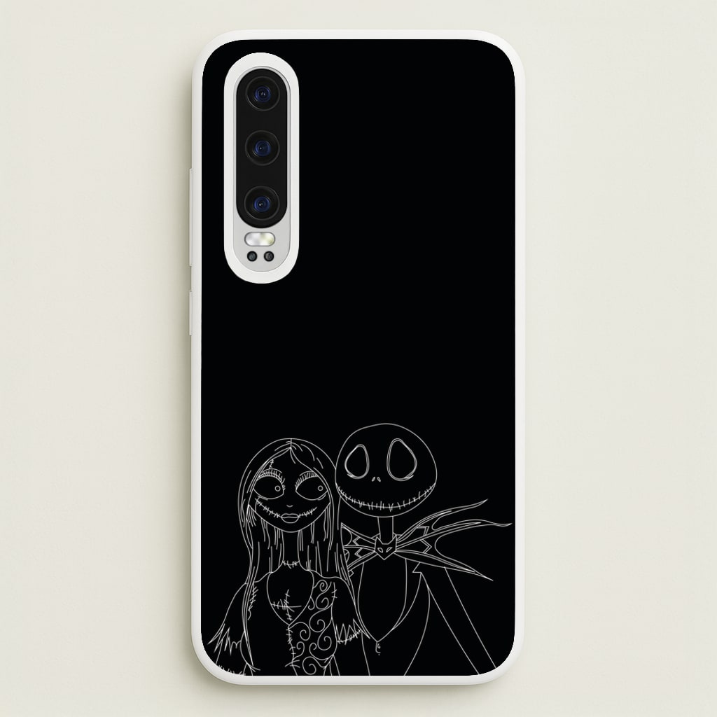 Jack And Sally - TNBC  - Halloween Phone Case for Huawei P30