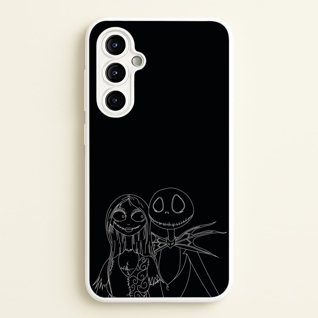 Jack And Sally - TNBC  - Halloween Phone Case for Galaxy A54