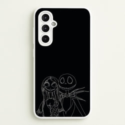 Jack And Sally - TNBC  - Halloween Phone Case for Galaxy A14