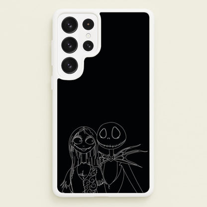 Jack And Sally - TNBC  - Halloween Phone Case for Galaxy S22 Ultra