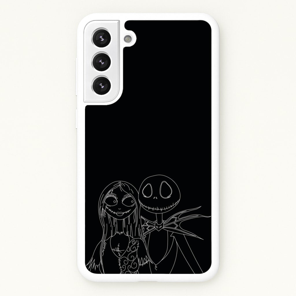 Jack And Sally - TNBC  - Halloween Phone Case for Galaxy S21 Plus