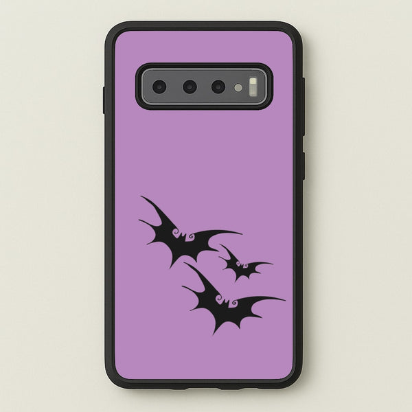 Bats - TNBC  - Halloween Phone Case for Galaxy S10