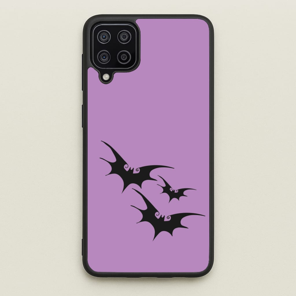 Bats - TNBC  - Halloween Phone Case for Galaxy A12