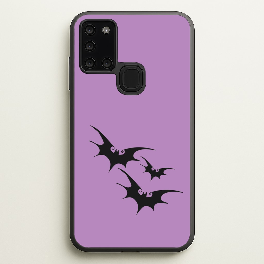 Bats - TNBC  - Halloween Phone Case for Galaxy A21s