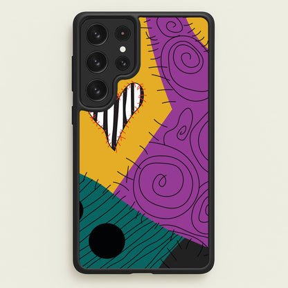 Sally's Dress - TNBC  - Halloween Phone Case for Galaxy S22 Ultra