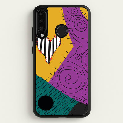 Sally's Dress - TNBC  - Halloween Phone Case for Huawei P30 Lite