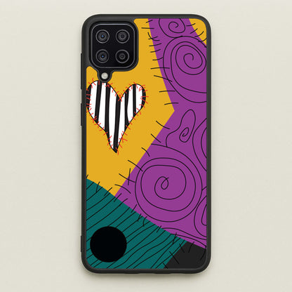 Sally's Dress - TNBC  - Halloween Phone Case for Galaxy A12