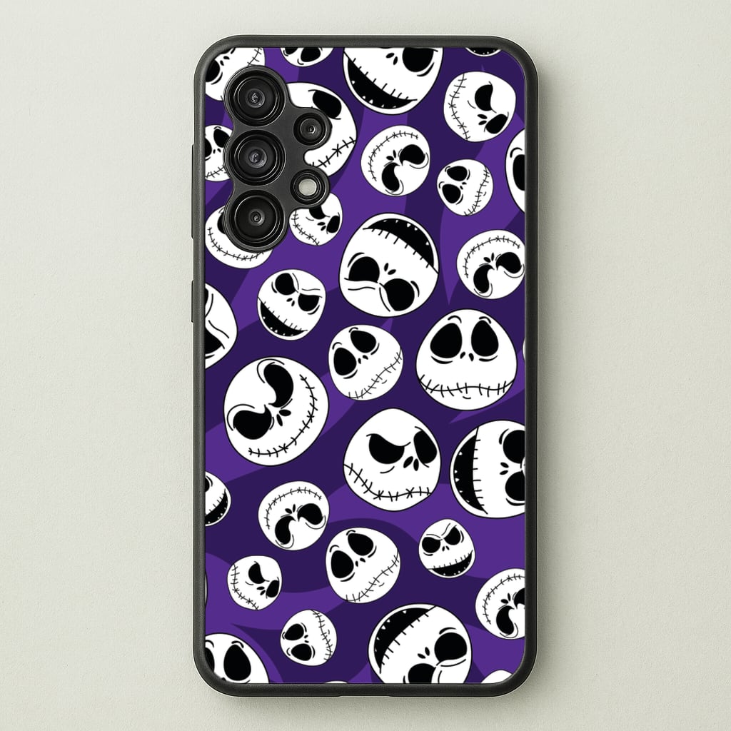 Skull Pattern  - Nightmare Before Christmas Phone Case for Galaxy A13