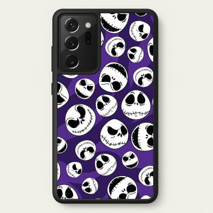 Skull Pattern  - Nightmare Before Christmas Phone Case for Galaxy Note 20 Ultra