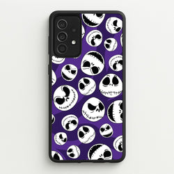 Skull Pattern  - Nightmare Before Christmas Phone Case for Galaxy A52 / A52s