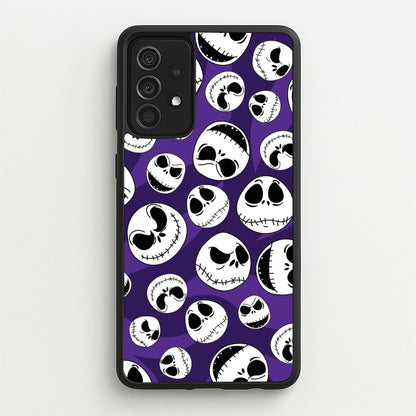 Skull Pattern  - Nightmare Before Christmas Phone Case for Galaxy A52 / A52s