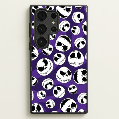 Skull Pattern  - Nightmare Before Christmas Phone Case for Galaxy S25 Ultra