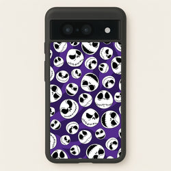 Skull Pattern  - Nightmare Before Christmas Phone Case for Google Pixel 8