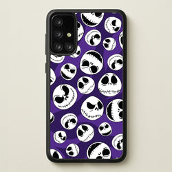 Skull Pattern  - Nightmare Before Christmas Phone Case for Galaxy A71