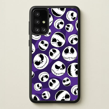 Skull Pattern  - Nightmare Before Christmas Phone Case for Galaxy A71