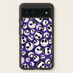 Skull Pattern  - Nightmare Before Christmas Phone Case for Google Pixel 6a