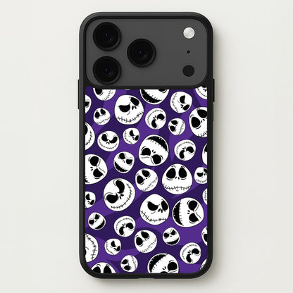 Skull Pattern Phone Case for iPhone 17 Pro