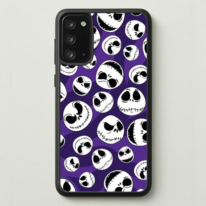 Skull Pattern  - Nightmare Before Christmas Phone Case for Galaxy Note 20