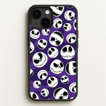 Skull Pattern  - Nightmare Before Christmas Phone Case for iPhone 13