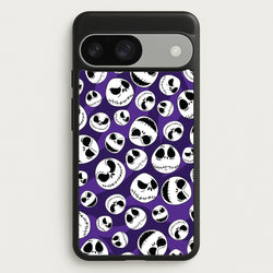 Skull Pattern  - Nightmare Before Christmas Phone Case for Google Pixel 9 / 9 Pro