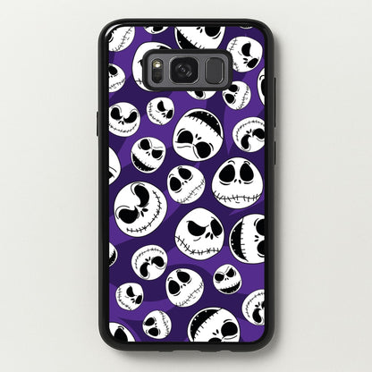 Skull Pattern  - Nightmare Before Christmas Phone Case for Galaxy S8