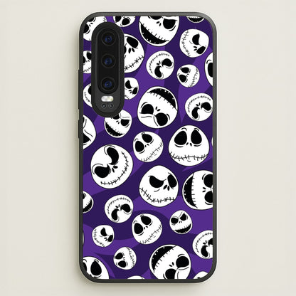 Skull Pattern  - Nightmare Before Christmas Phone Case for Huawei P30