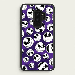 Skull Pattern  - Nightmare Before Christmas Phone Case for Galaxy S9 Plus