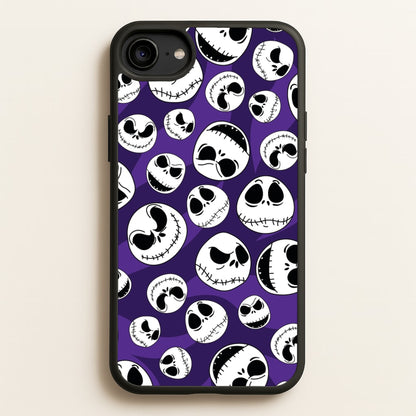 Skull Pattern  - Nightmare Before Christmas Phone Case for iPhone 6 / 7 / 8 / SE