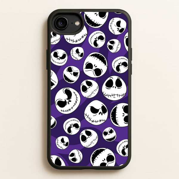 Skull Pattern  - Nightmare Before Christmas Phone Case for iPhone 6 / 7 / 8 / SE