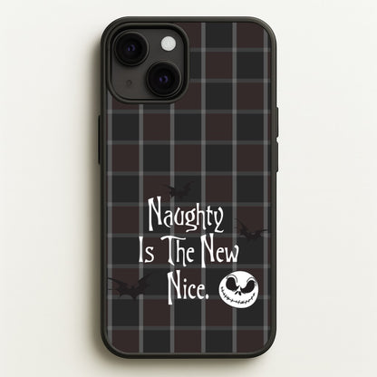 Naughty Is The New Nice  - Nightmare Before Christmas Phone Case for iPhone 13 Mini