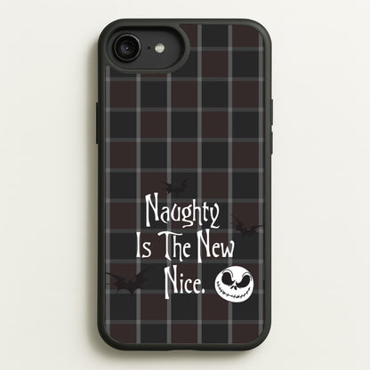 Naughty Is The New Nice  - Nightmare Before Christmas Phone Case for iPhone 6 Plus / 7 Plus / 8 Plus
