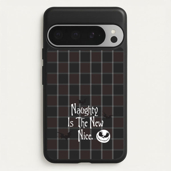 Naughty Is The New Nice  - Nightmare Before Christmas Phone Case for Google Pixel 9 Pro XL