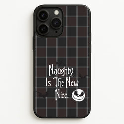 Naughty Is The New Nice  - Nightmare Before Christmas Phone Case for iPhone 11 Pro
