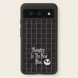 Naughty Is The New Nice  - Nightmare Before Christmas Phone Case for Google Pixel 8