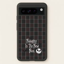 Naughty Is The New Nice  - Nightmare Before Christmas Phone Case for Google Pixel 8 Pro