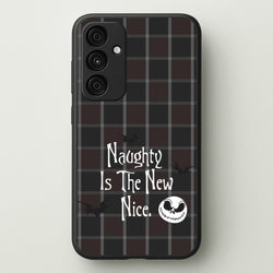 Naughty Is The New Nice  - Nightmare Before Christmas Phone Case for Galaxy A15