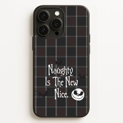 Naughty Is The New Nice  - Nightmare Before Christmas Phone Case for iPhone 12 Pro Max