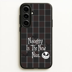Naughty Is The New Nice  - Nightmare Before Christmas Phone Case for Galaxy A56