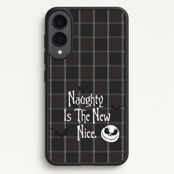 Naughty Is The New Nice  - Nightmare Before Christmas Phone Case for Galaxy S25 Edge