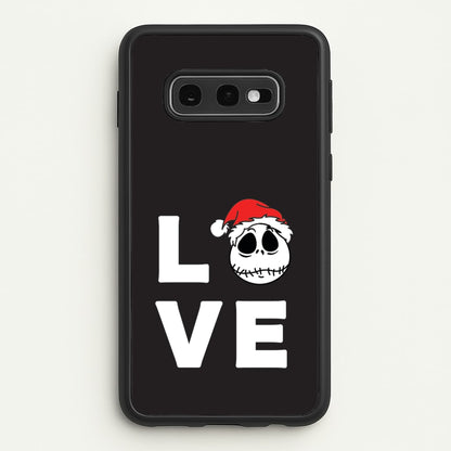 Love Jack  - Nightmare Before Christmas Phone Case for Galaxy S10e