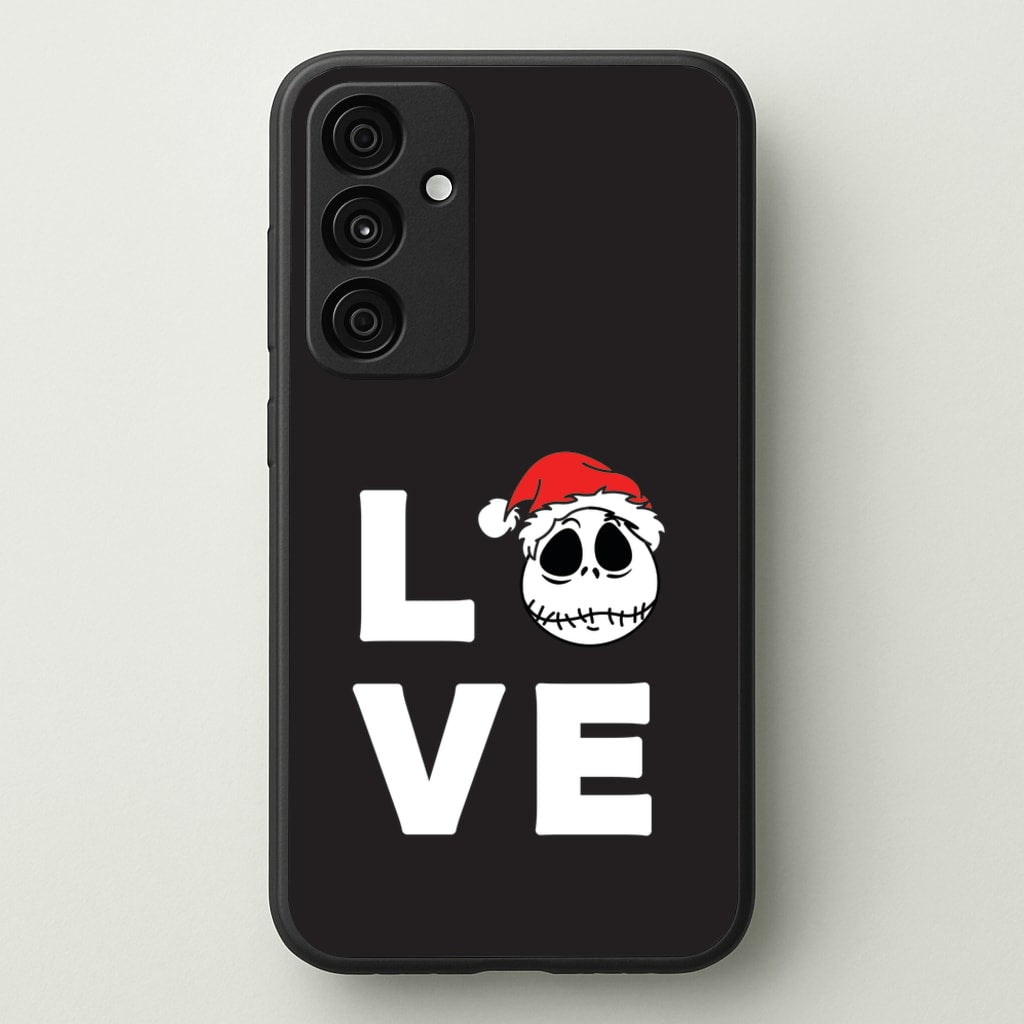 Love Jack  - Nightmare Before Christmas Phone Case for Galaxy A55