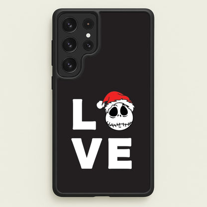 Love Jack  - Nightmare Before Christmas Phone Case for Galaxy S22 Ultra