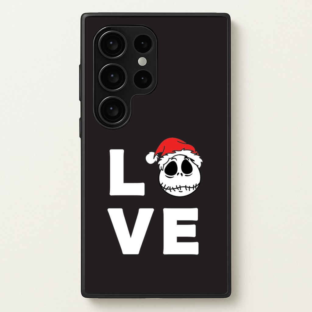 Love Jack  - Nightmare Before Christmas Phone Case for Galaxy S24 Ultra